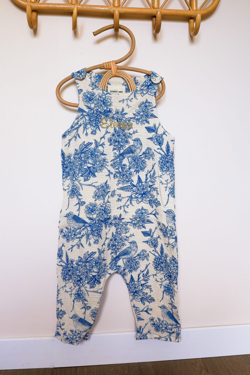 Combinaison jungle bleu