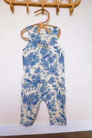 Combinaison jungle bleu