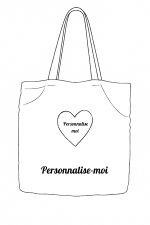 Sac cabas à personnaliser