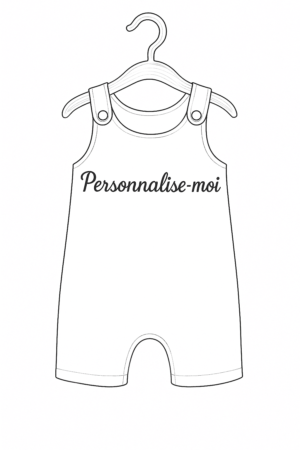 Combinaison short à  personnaliser