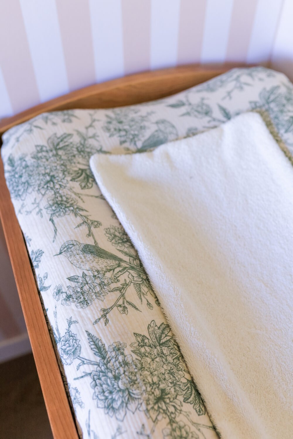 Housse matelas à langer jungle vert – Image 3