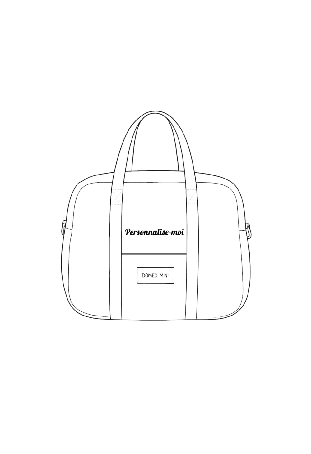 Sac à langer à personnaliser
