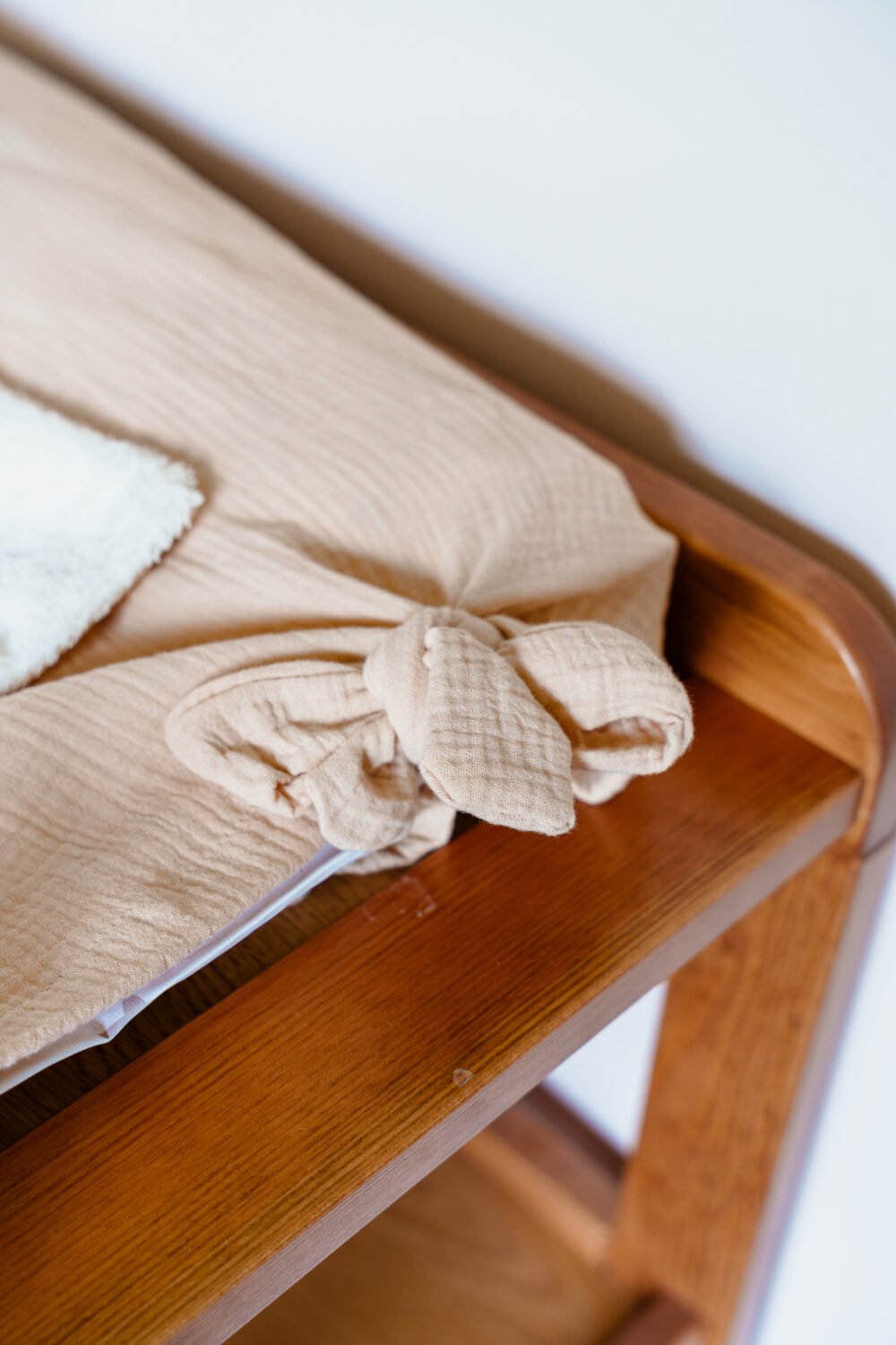 Housse matelas à langer beige – Image 3