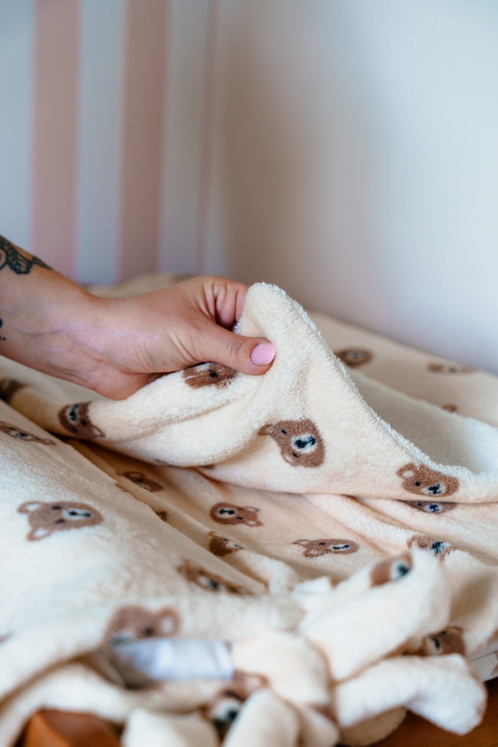 Housse matelas à langer ourson – Image 2