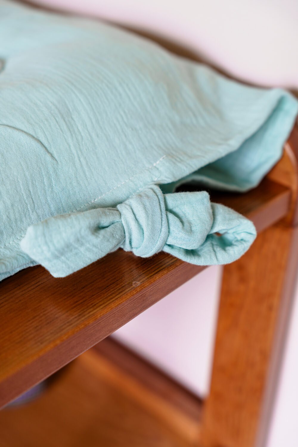 Housse matelas à langer vert menthe – Image 2