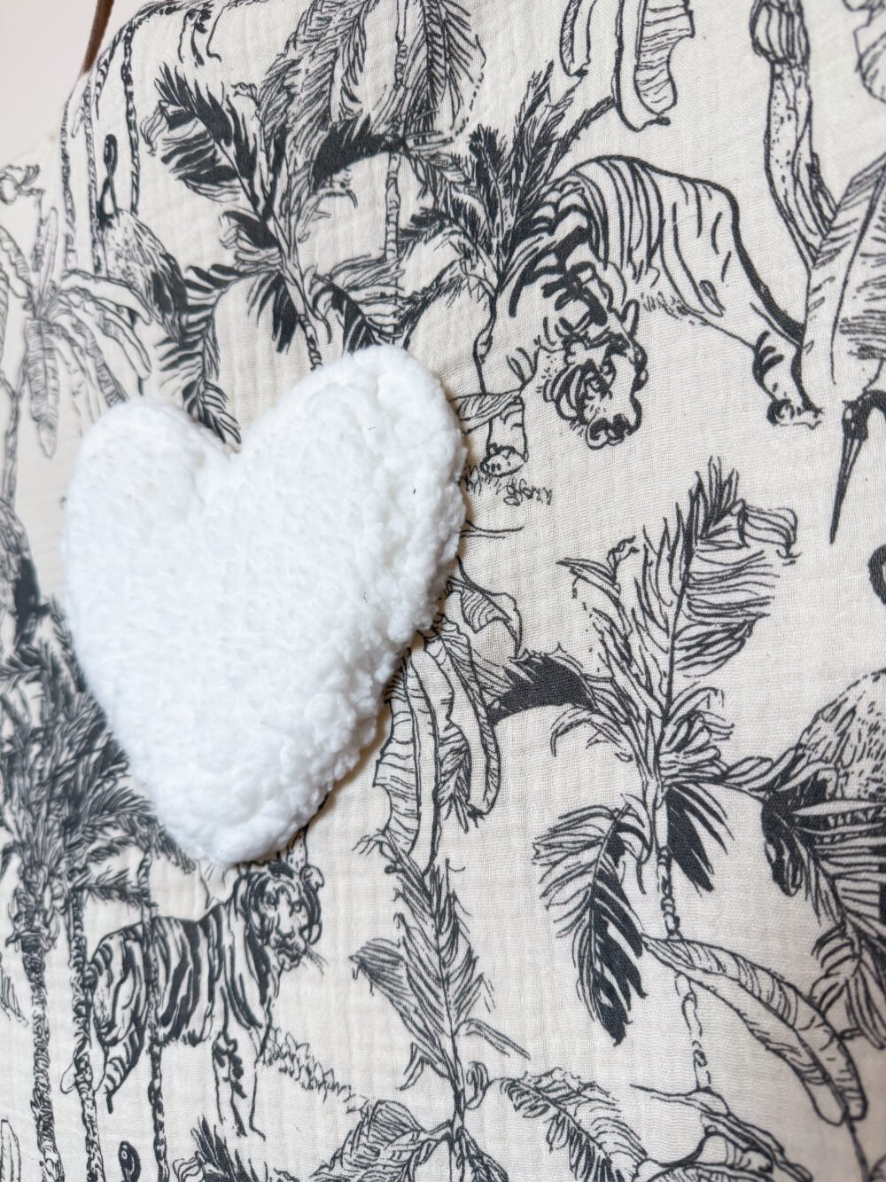 Sac cabas jungle gris – Image 3