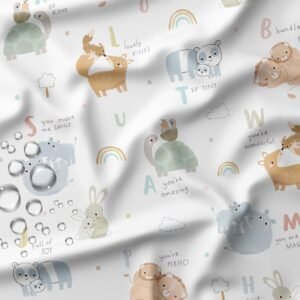 Tissu imperméable animaux mixte