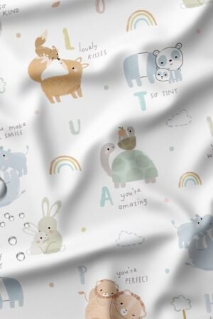 Tissu imperméable animaux mixte