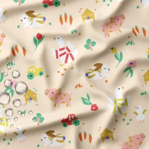 Tissu imperméable animaux de la ferme