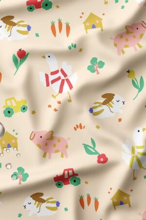 Tissu imperméable animaux de la ferme