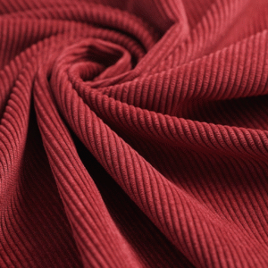Tissu velours bordeaux
