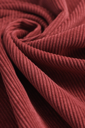 Tissu velours bordeaux