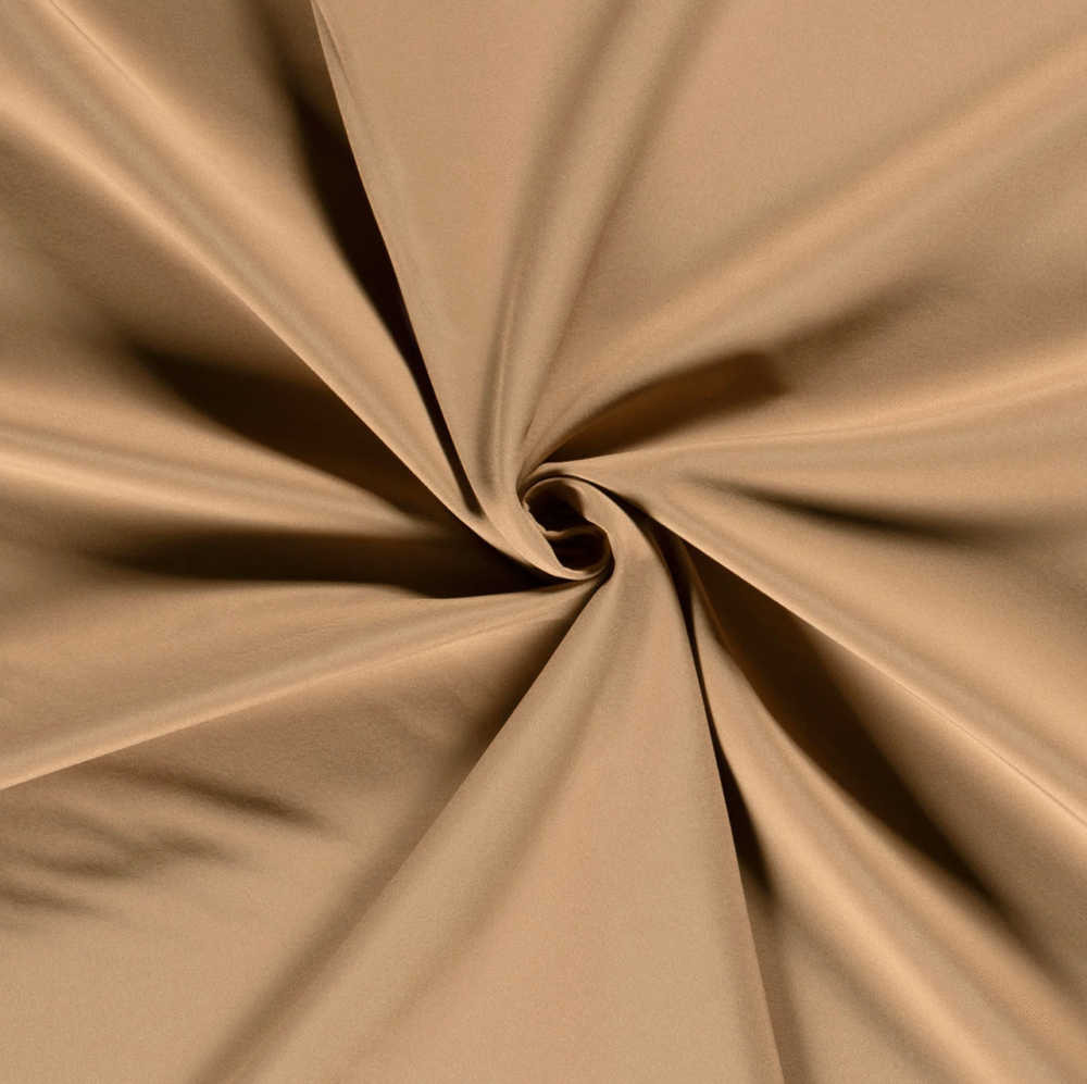 Tissu imperméable camel
