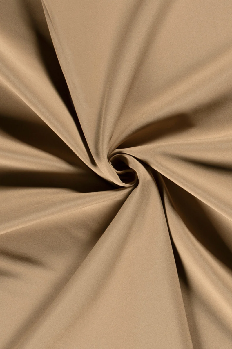 Tissu imperméable camel