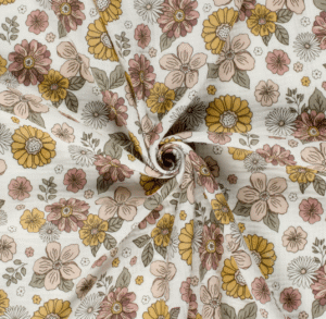 Tissu gaze de coton Aria
