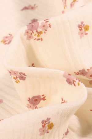 Tissu gaze de coton Paola