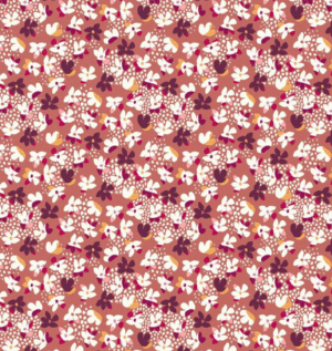 Tissu popeline Rosa