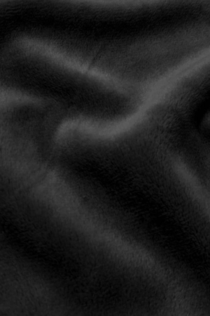 Tissu minky noir
