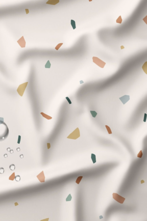 Tissu imperméable miette