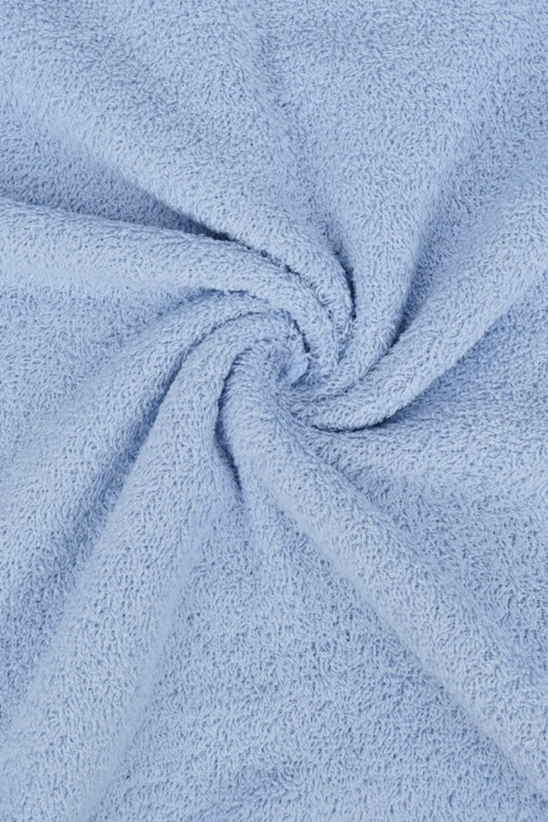Tissu éponge bleu ciel