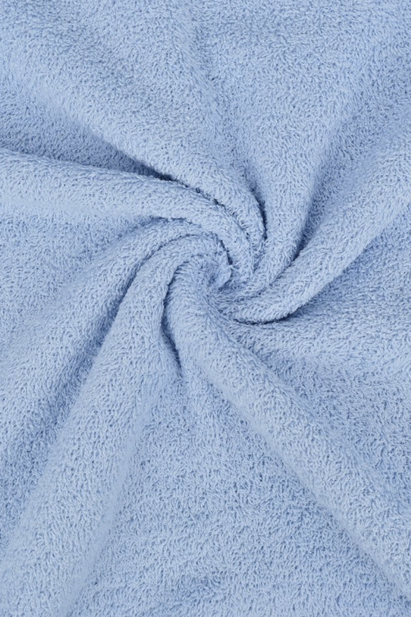 Tissu éponge bleu ciel