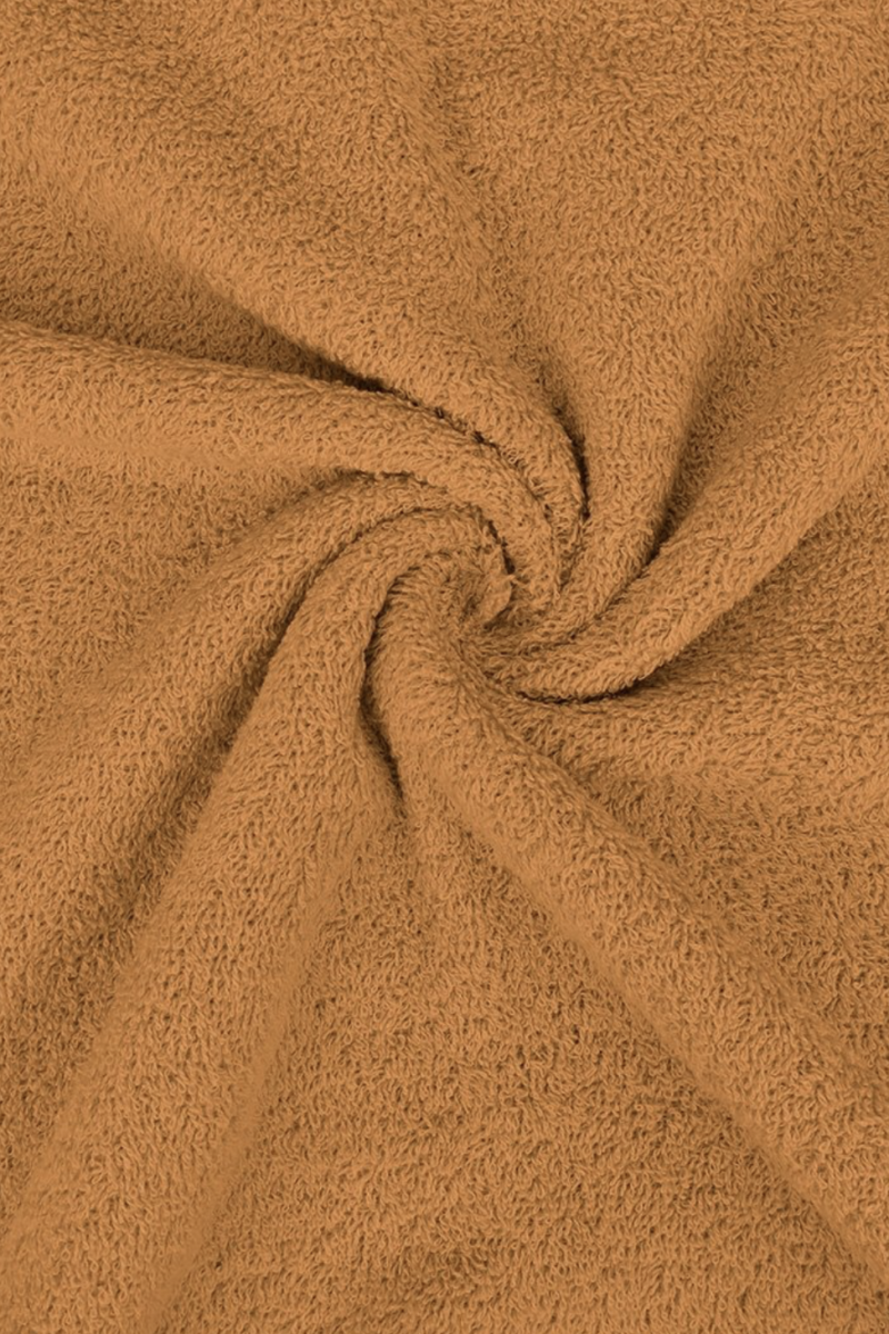 Tissu éponge camel