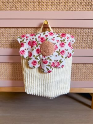 Sac à dos rabat fleur Chiara