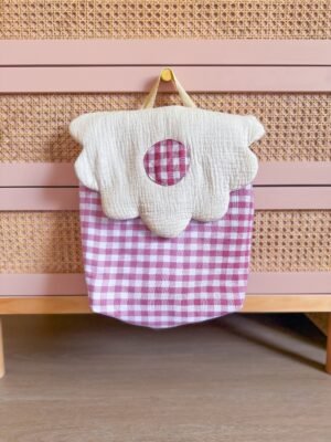 Sac à dos rabat fleur Anna