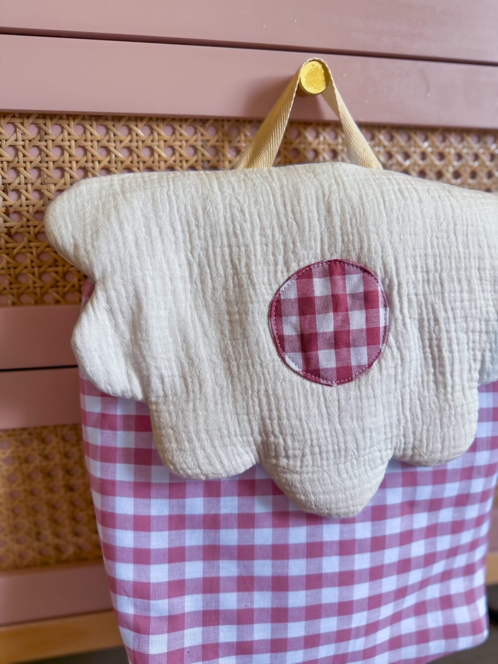Sac à dos rabat fleur Anna – Image 2