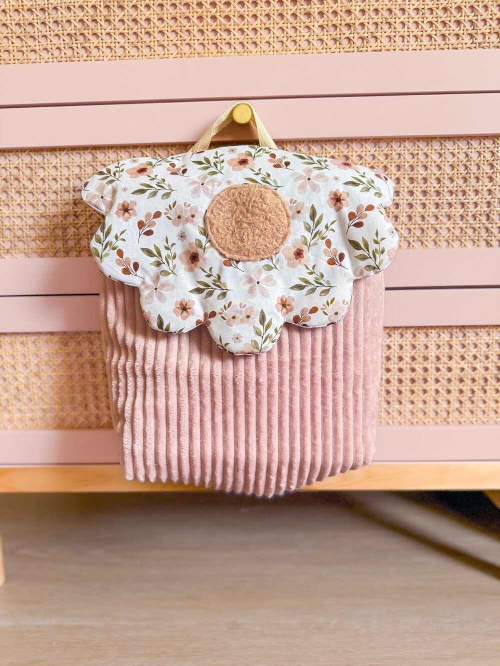 Sac à dos rabat fleur Bianca
