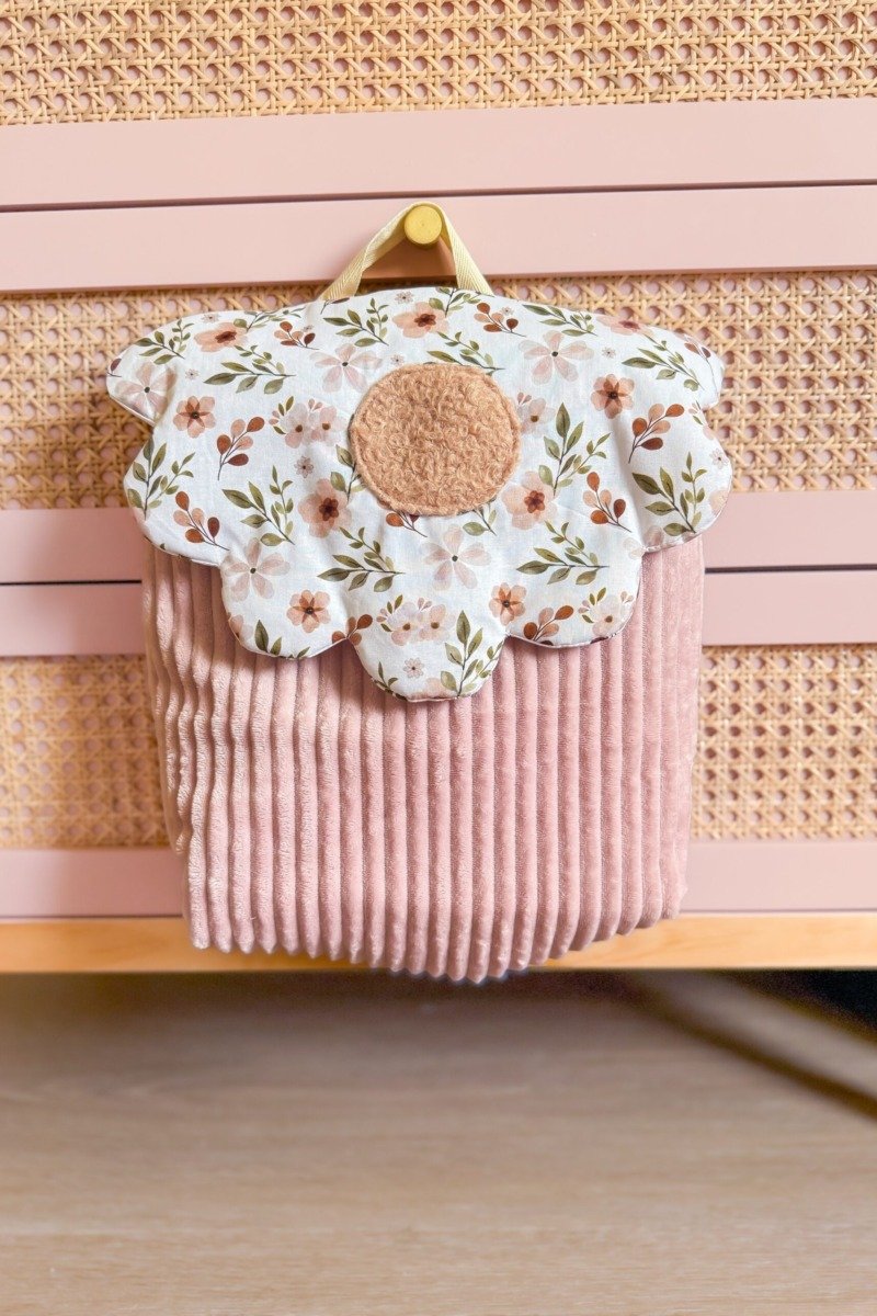 Sac à dos rabat fleur Bianca
