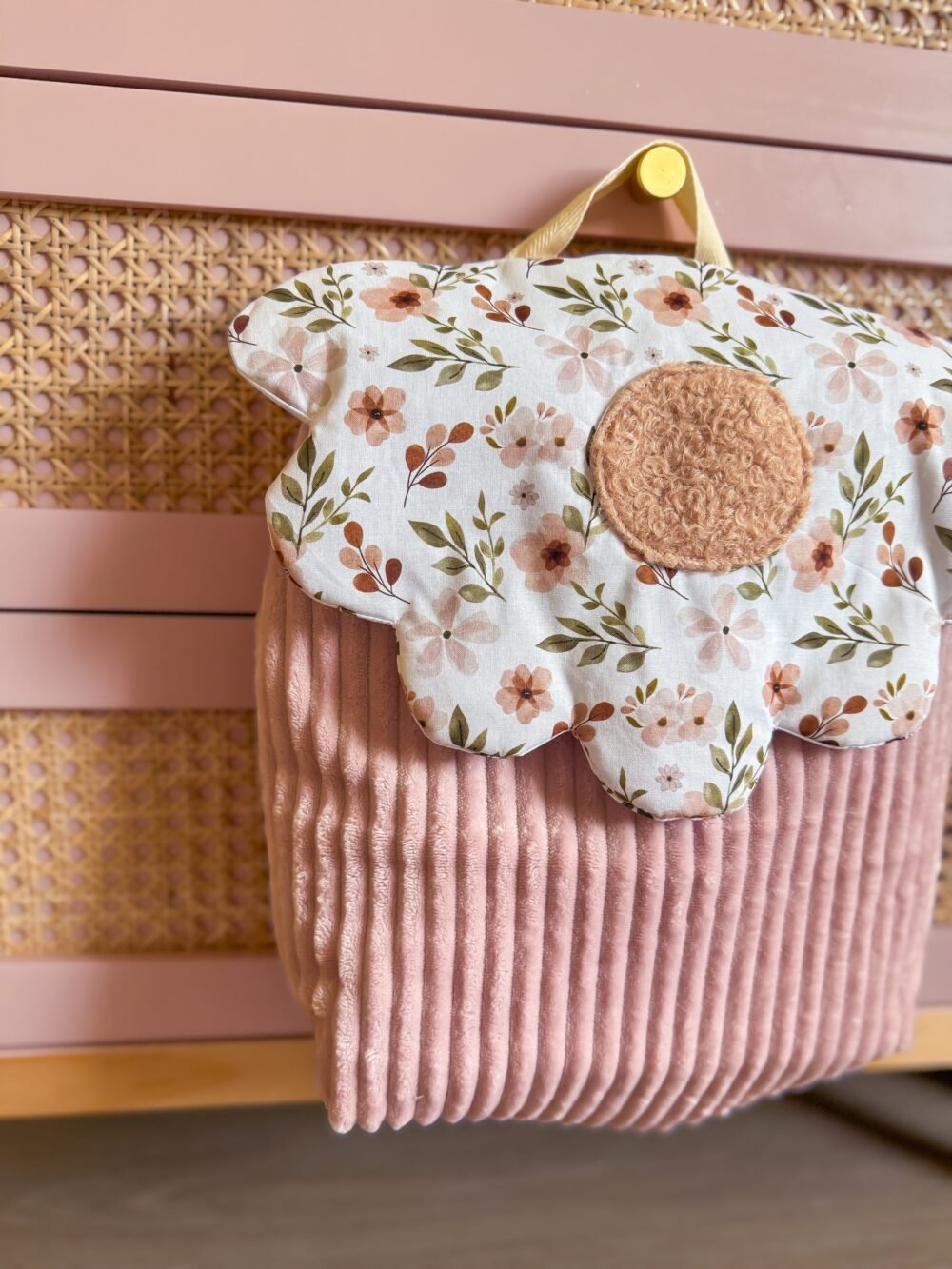 Sac à dos rabat fleur Bianca – Image 2