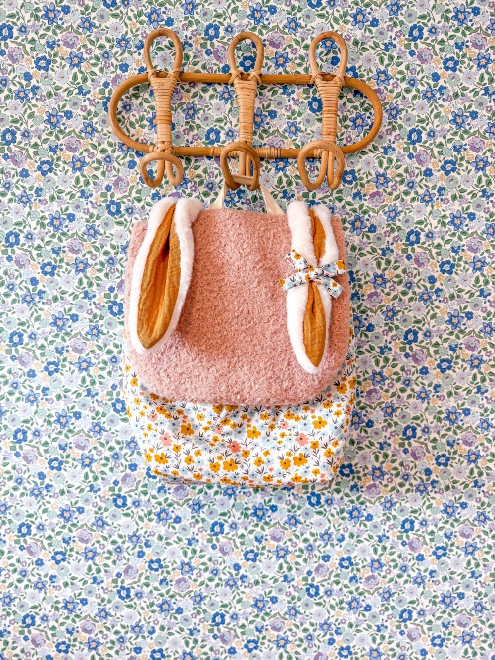 Sac à dos lapin noeud Isadora