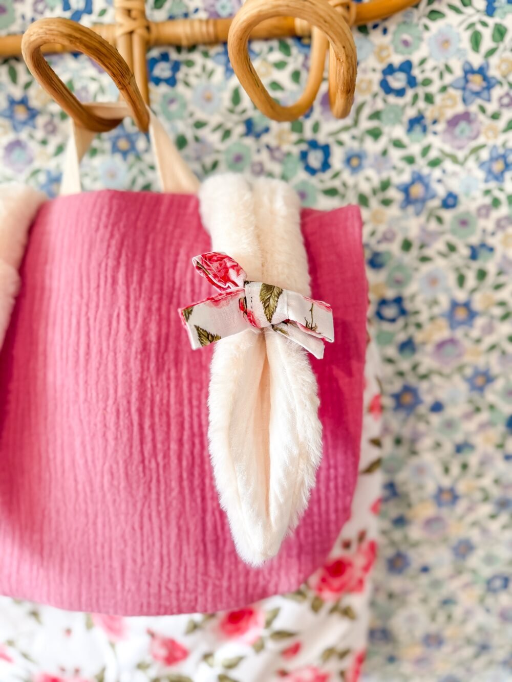 Sac à dos lapin noeud Alice – Image 2