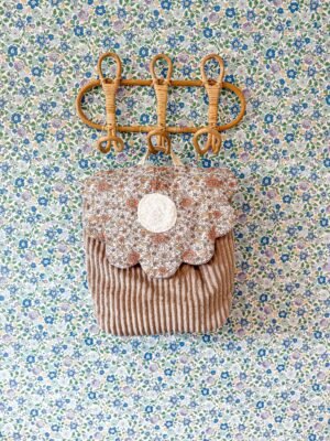 Sac à dos rabat fleur Romy