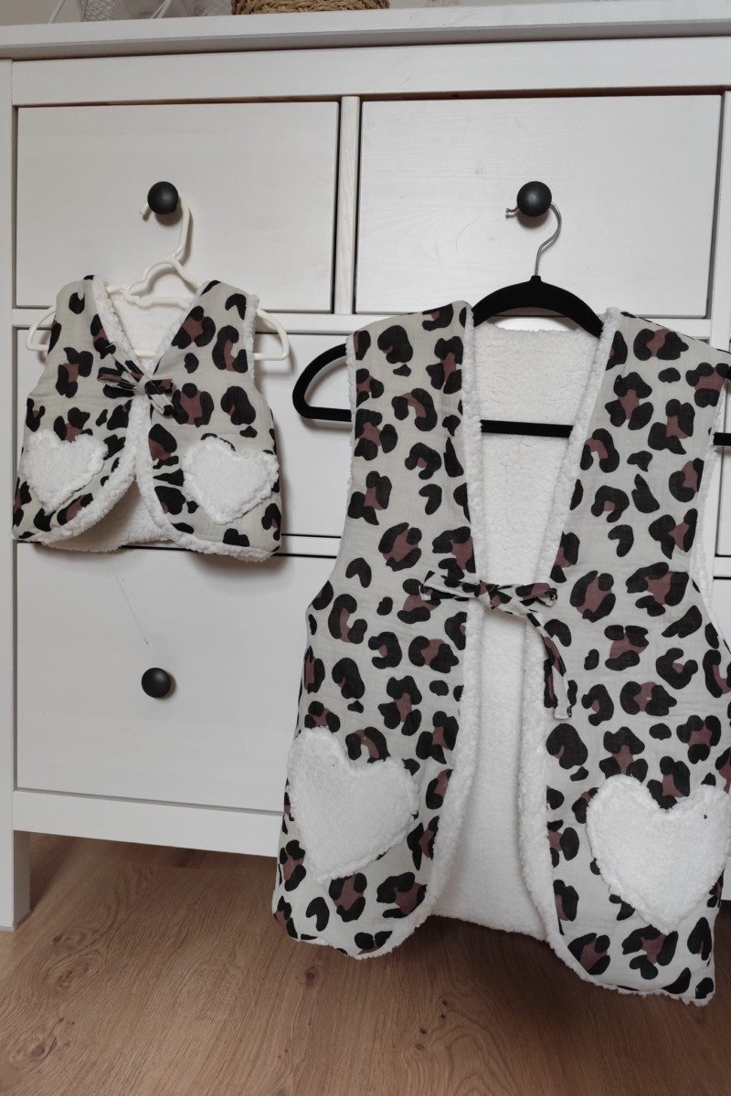 Gilet berger réversible enfant