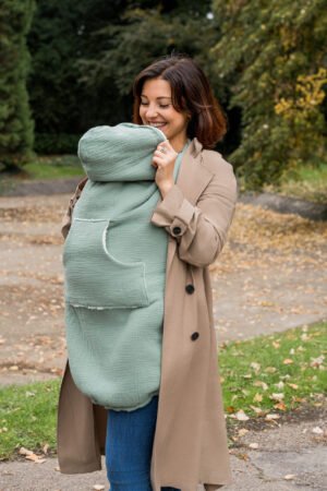 Couverture de portage sauge