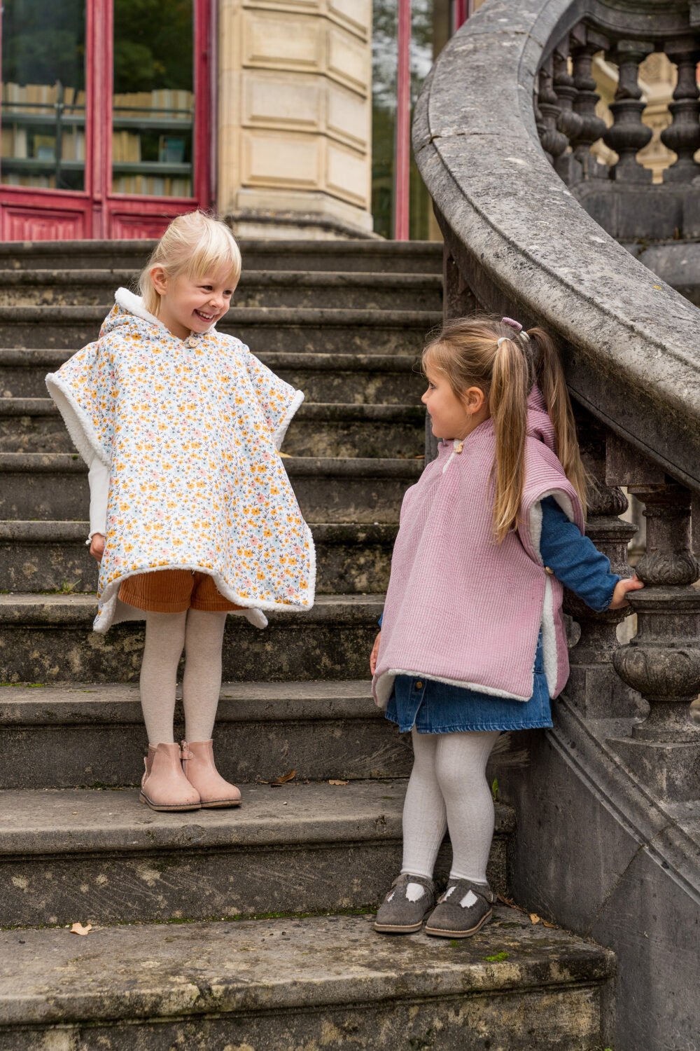 Poncho fleuris Nina – Image 3