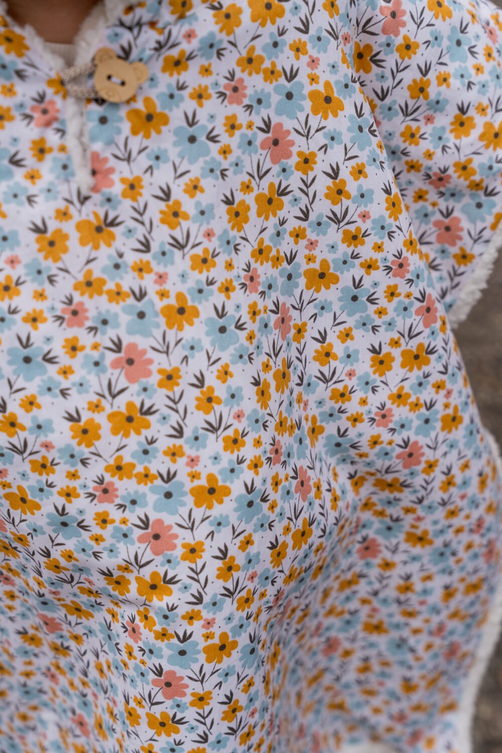 Poncho fleuris Nina – Image 2