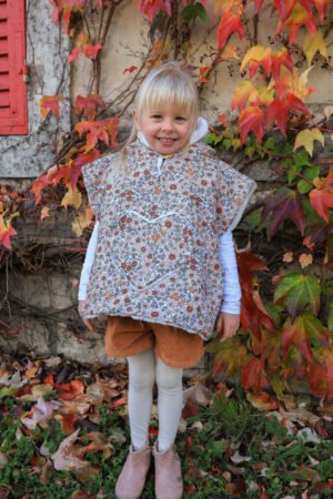 Poncho poche coeur Giulia