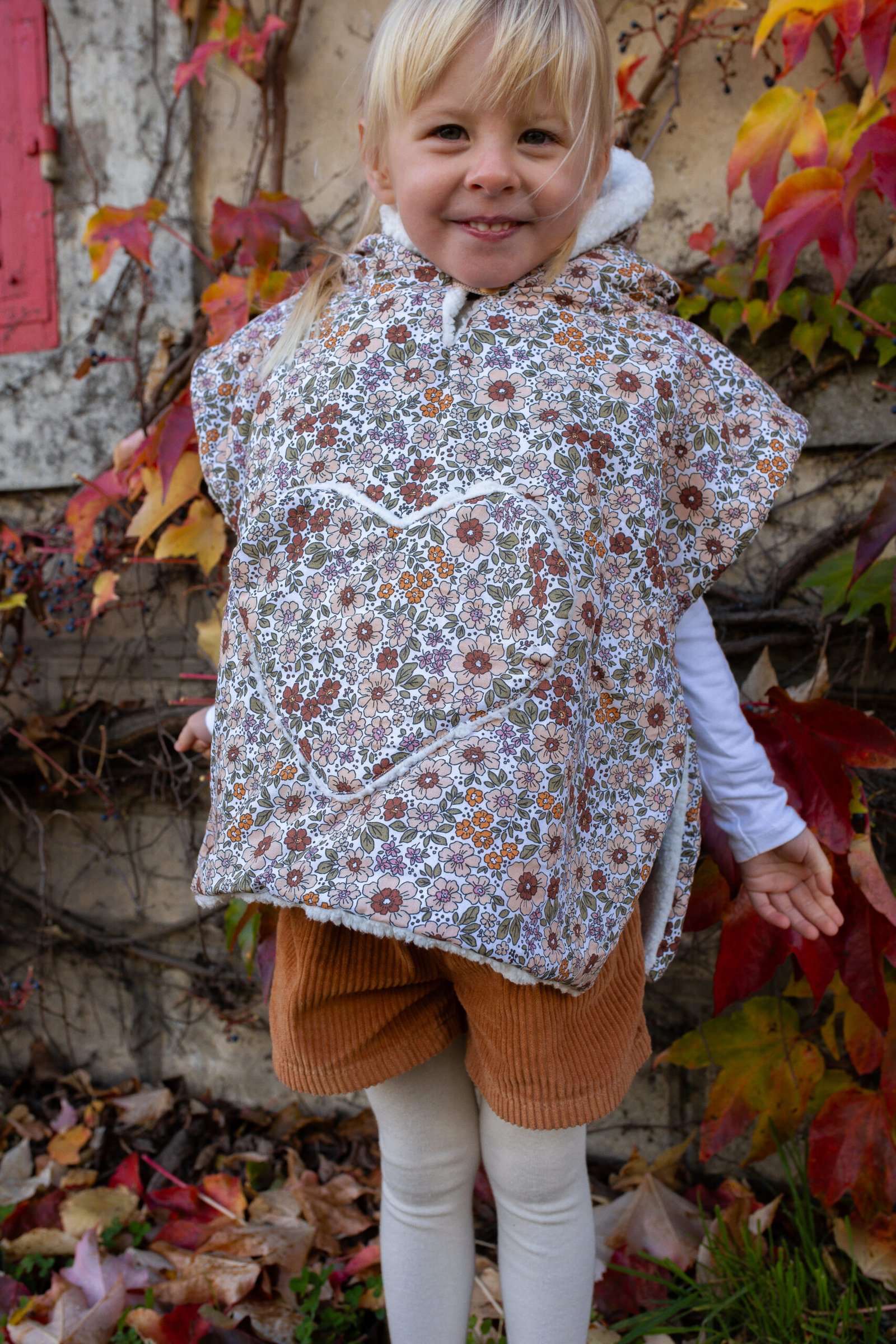 Poncho poche coeur Giulia – Image 2