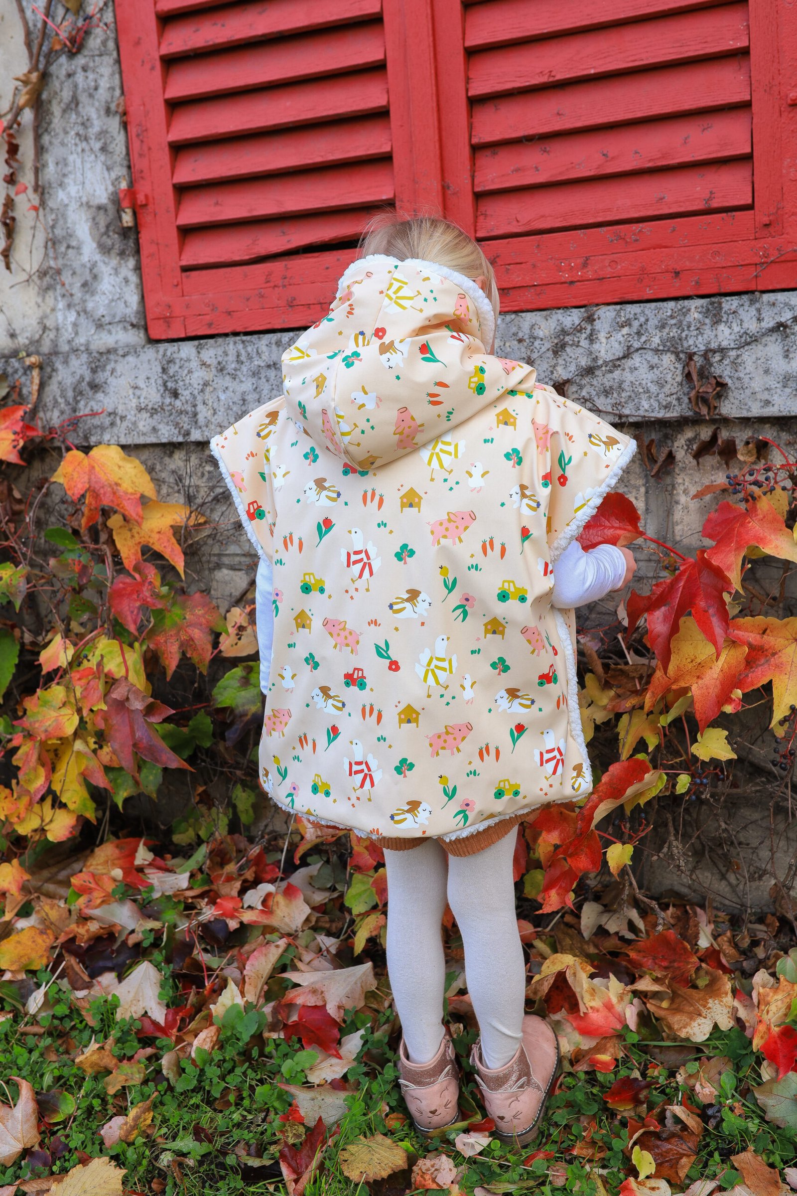 Poncho Imperméable animaux de la ferme – Image 2