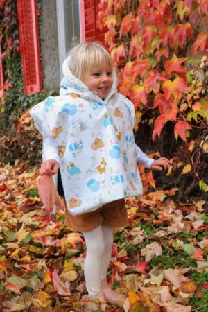 Poncho Imperméable animaux mixte