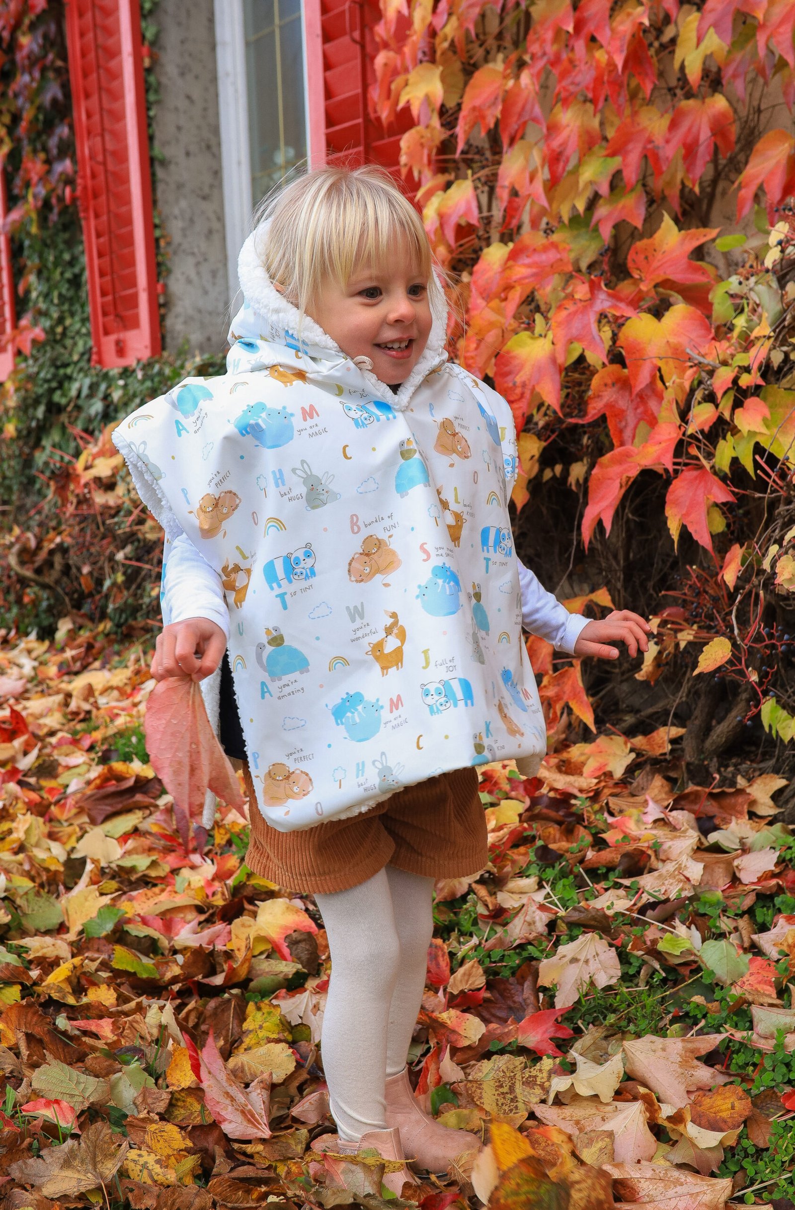 Poncho Imperméable animaux mixte