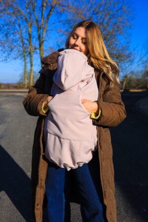 Couverture de portage imperméable rose