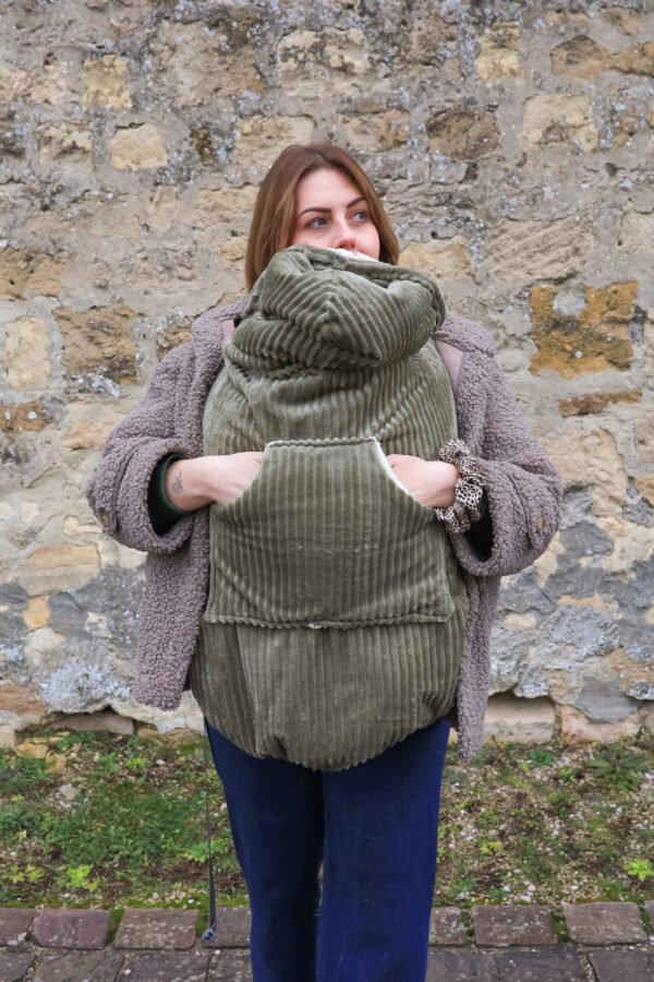 EN STOCK- Couverture de portage velours