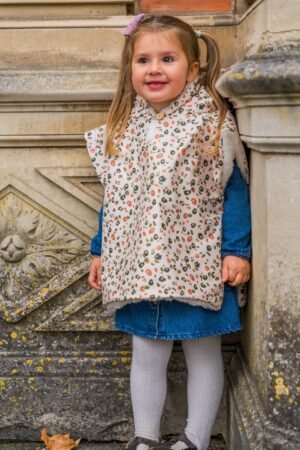 Poncho Imperméable léopard