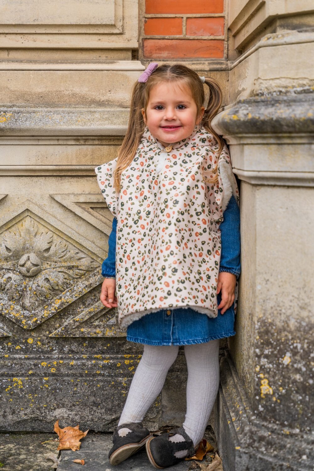 Poncho Imperméable léopard – Image 2