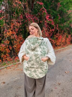 Couverture de portage bird vert