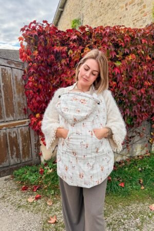 Couverture de portage imperméable lapin